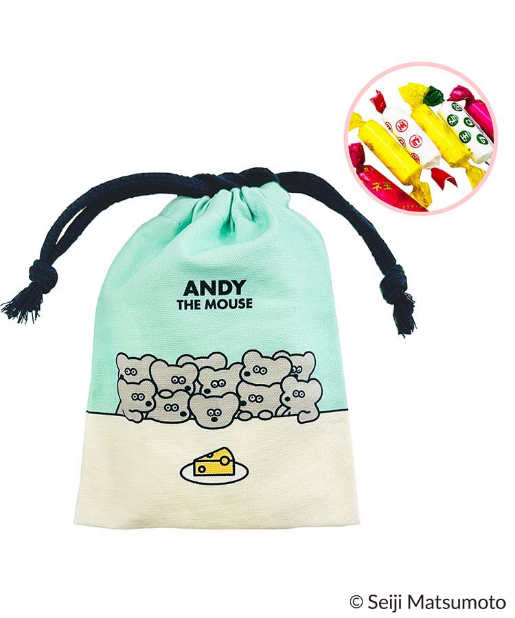 お菓子巾着ギフト(ラムネ)ANDY