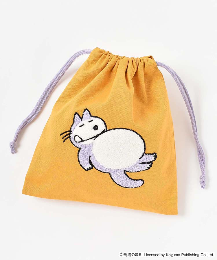 11ぴきのねこサガラ刺繍巾着