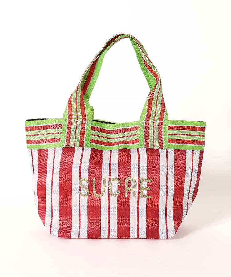 ≪SALE≫刺繍ロゴビニールトート