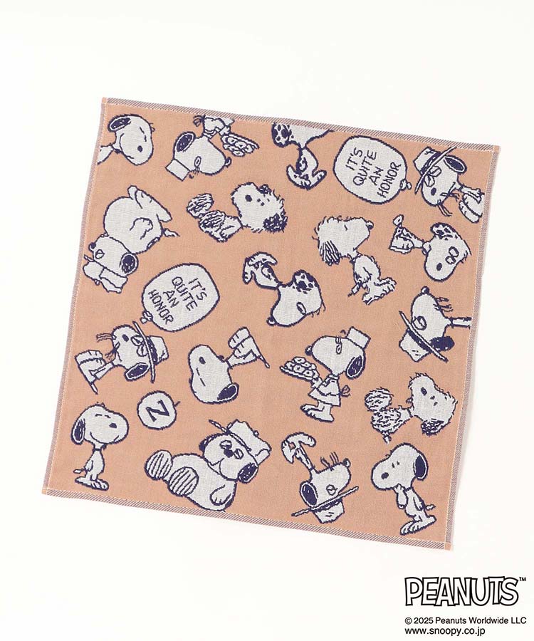 PEANUTSブラザー3重ガーゼハンカチ