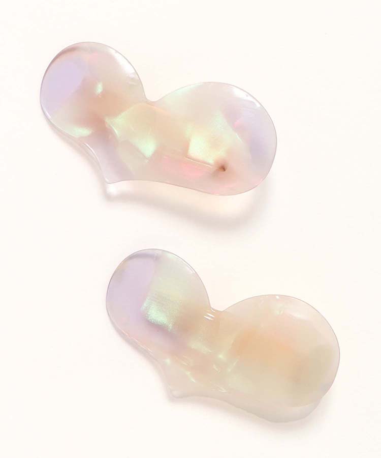 ぷっくりハートクリップ