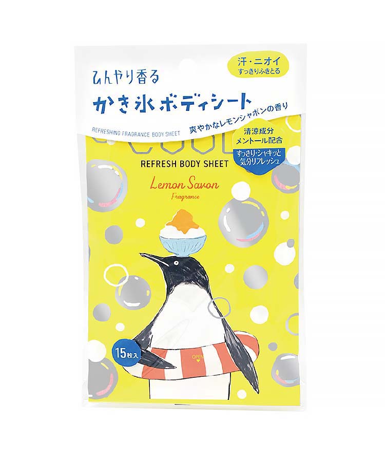 かき氷クールボディシート