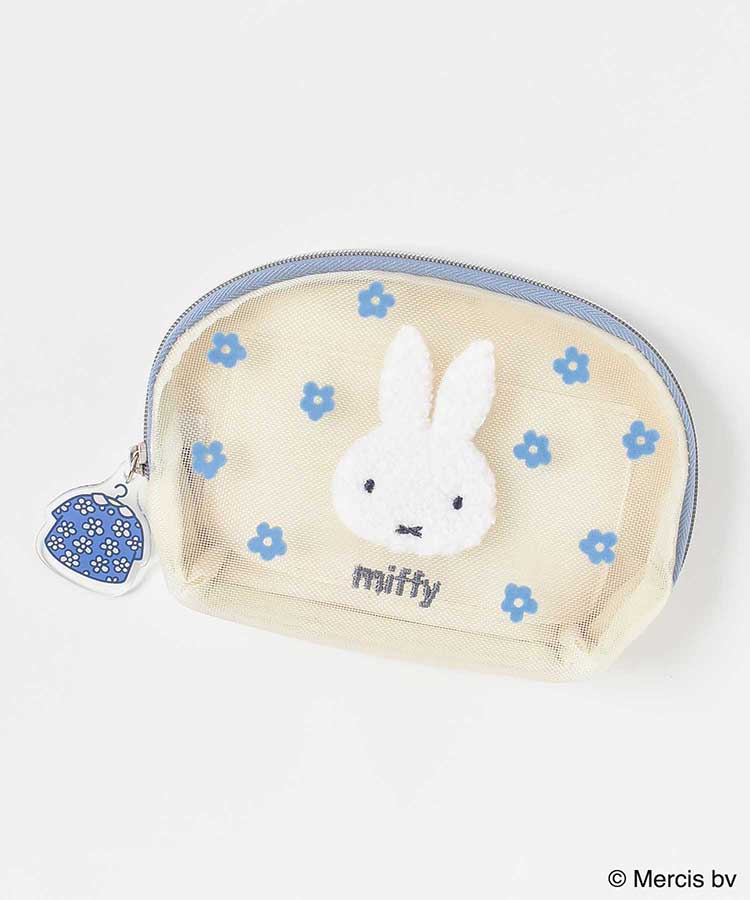 miffyブルードレスティッシュポーチ ブルーナ ミッフィー miffy