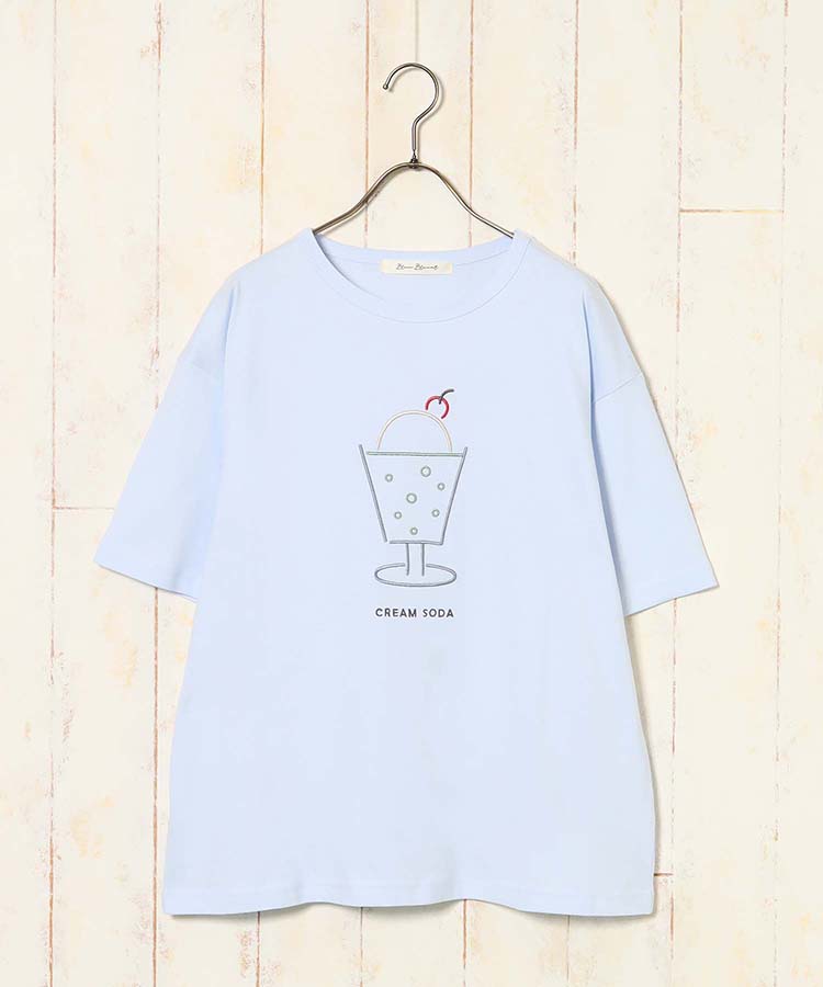 ぷっくり刺繍Ｔシャツ