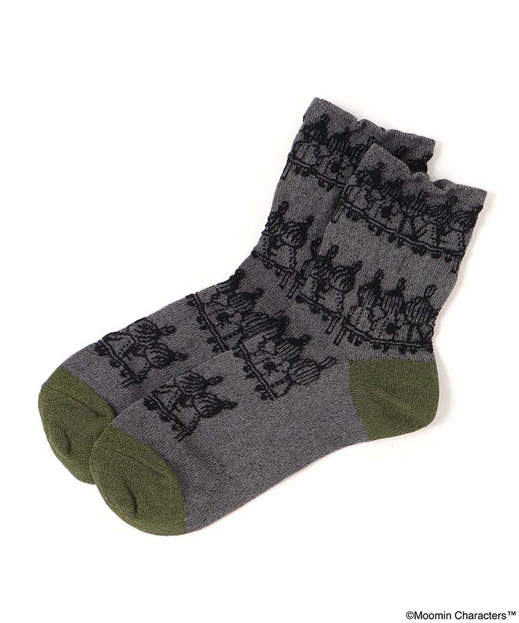 リトルミイと兄弟たちロークルーソックス