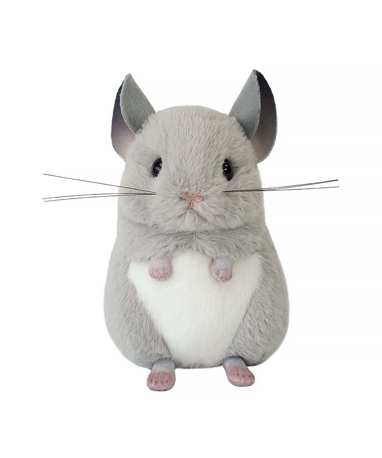 チンチラそっくりぬいぐるみ