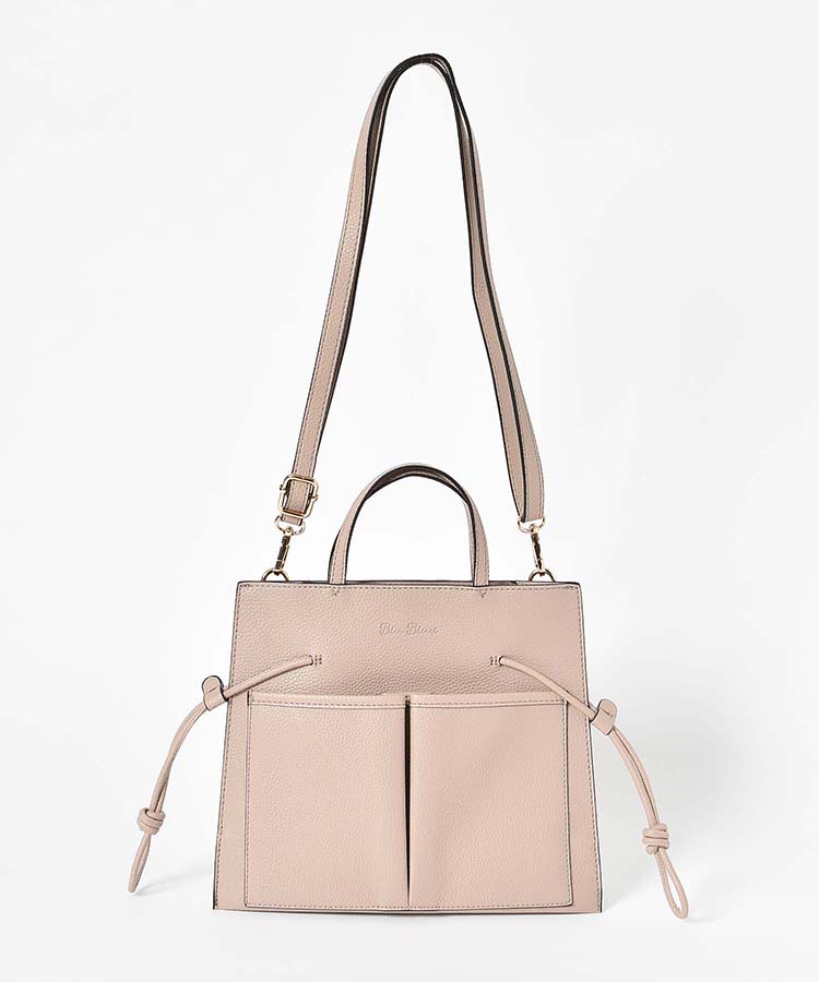 Heather ショルダーバッグ バッグ ベルト付きWポケットBAG