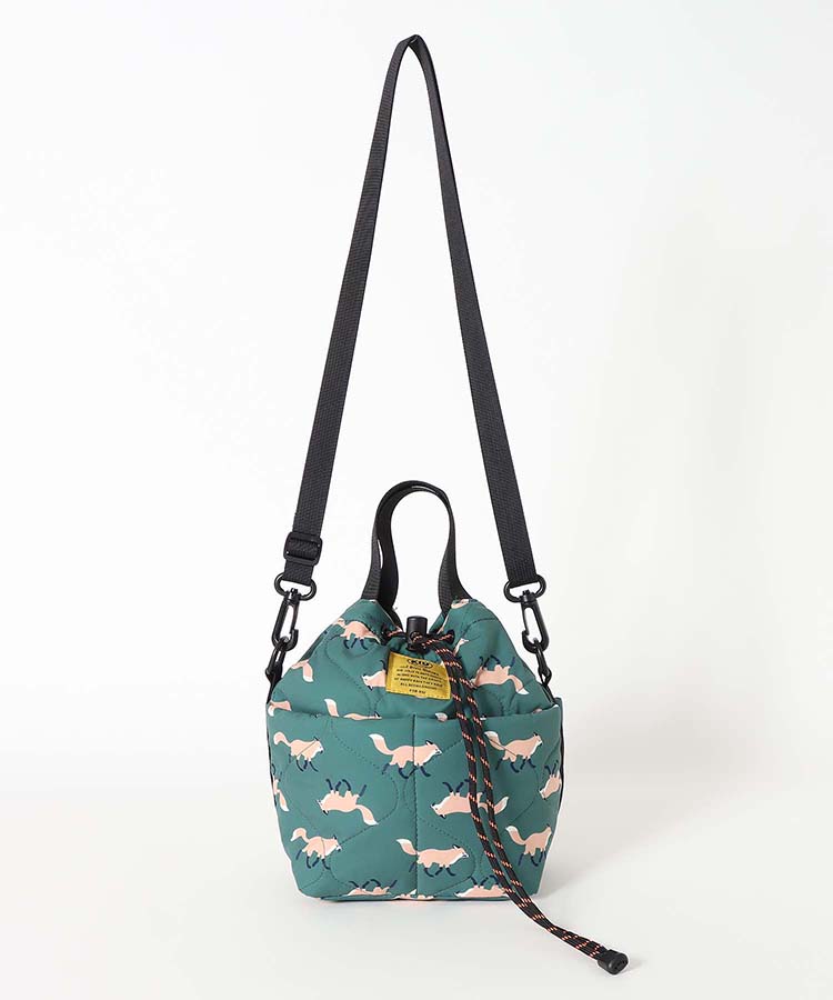 【KiU and BleuBleuet】KiUパデッドポケッタフルミニバッグ