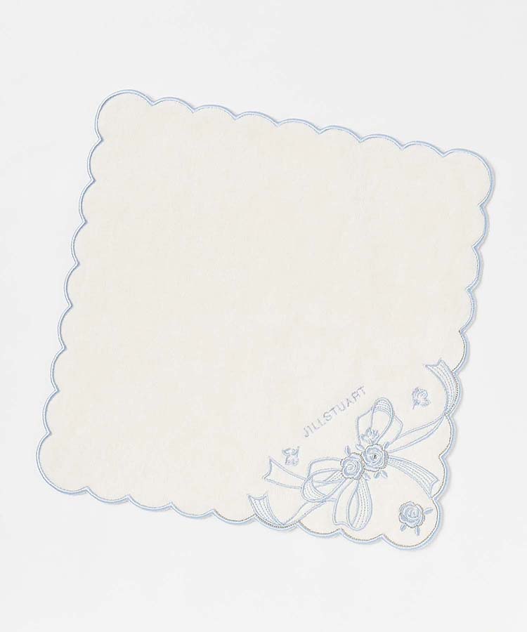 JILL STUARTローズリボンタオルハンカチ