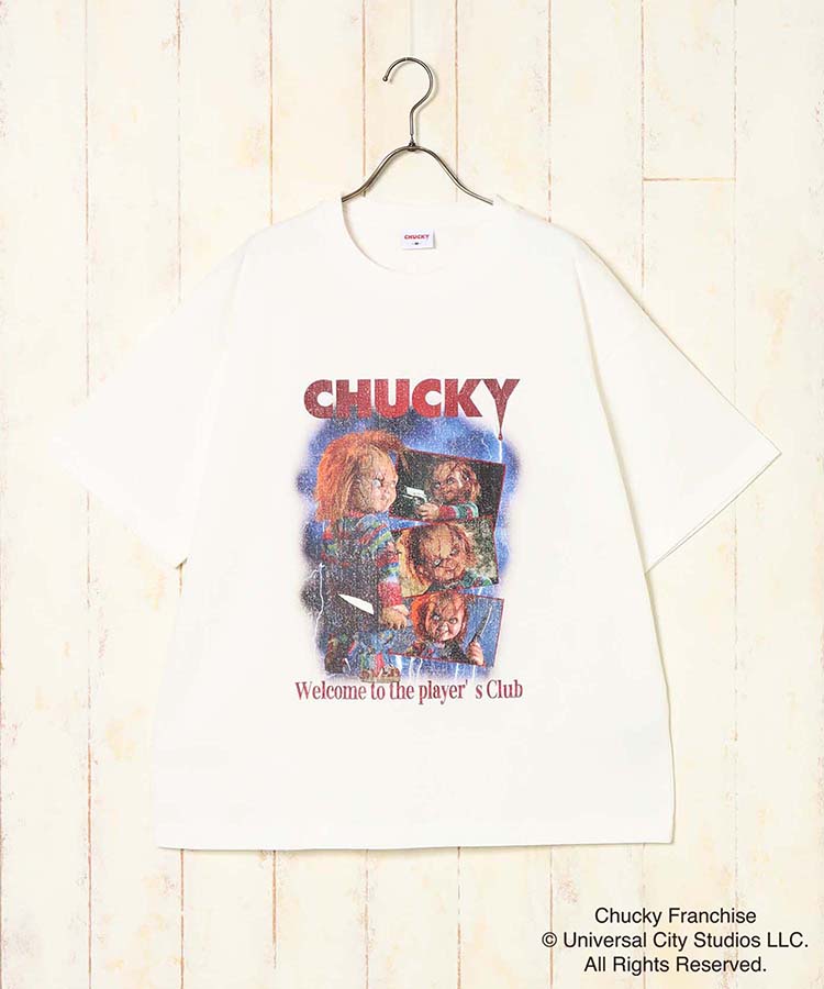 CHUCKYポスター風Tシャツ