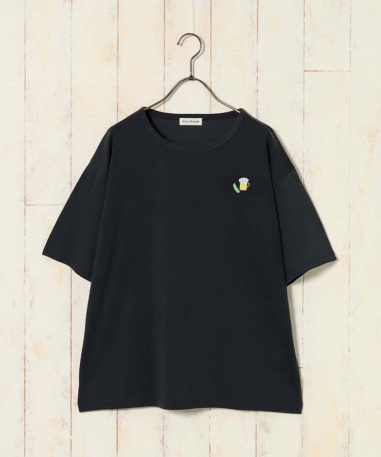 ≪SALE≫枝豆ビール刺繍Tシャツ