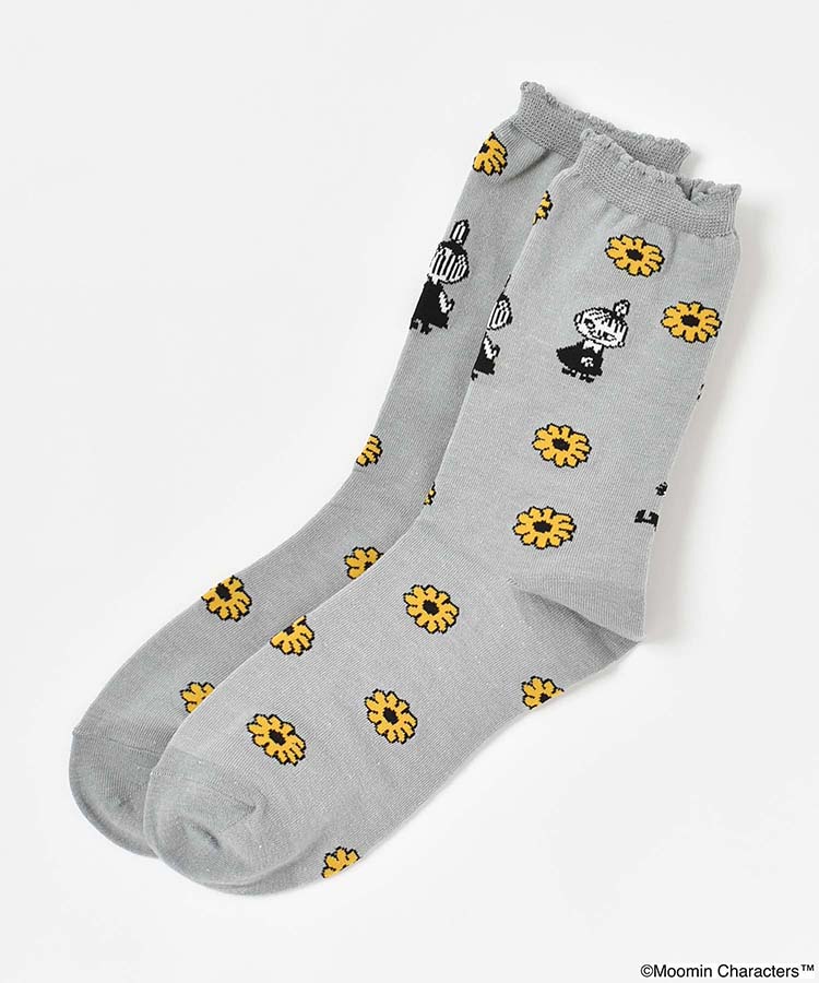 色々リトルミイ花柄クルーソックス