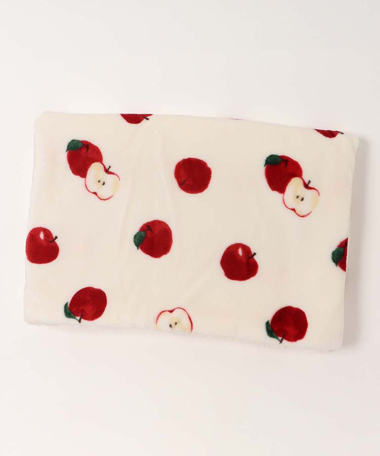 フルーツボア付きブランケット