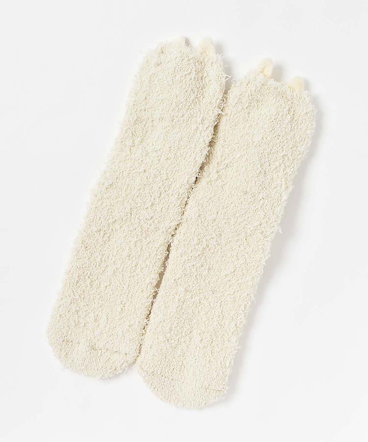 ムームーもこもこルームソックス