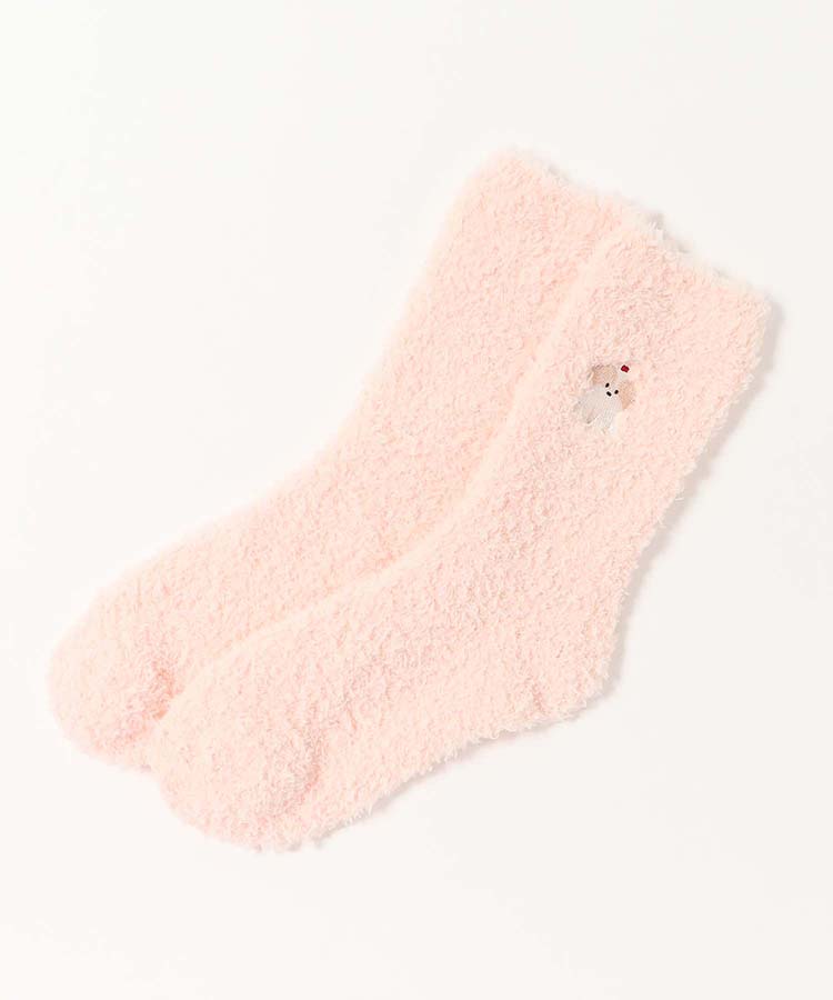 スワンネルおやすみルームソックス