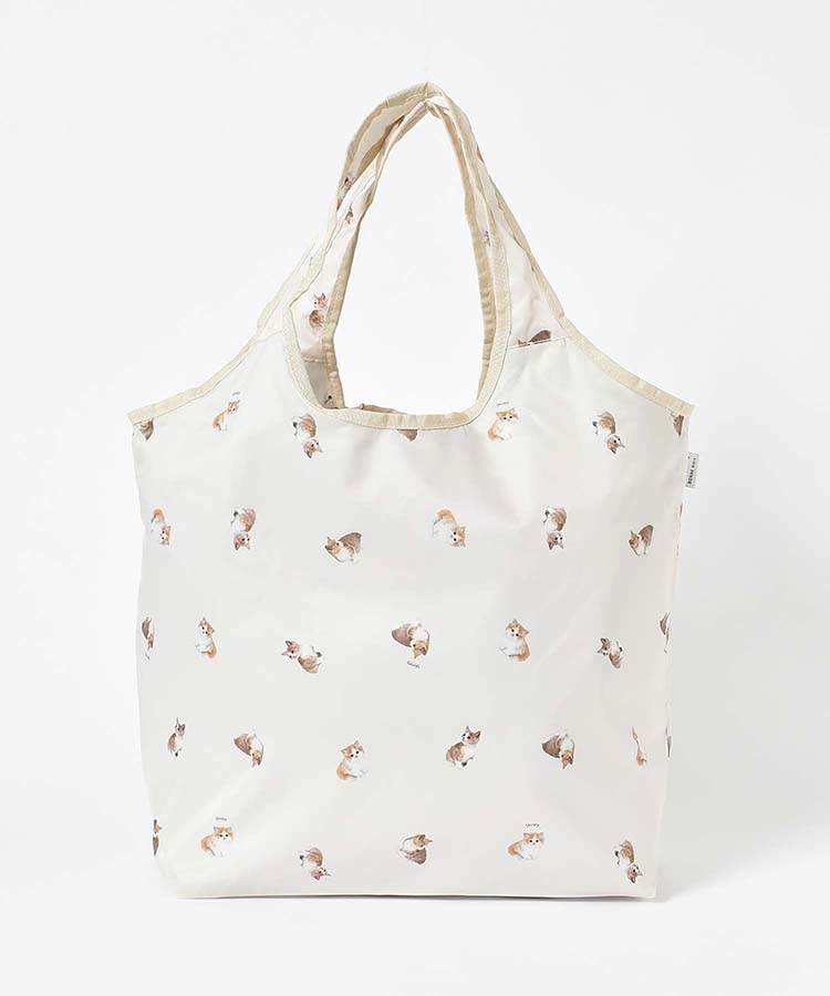 モチーフプリント保冷保温コンパクトエコバッグ