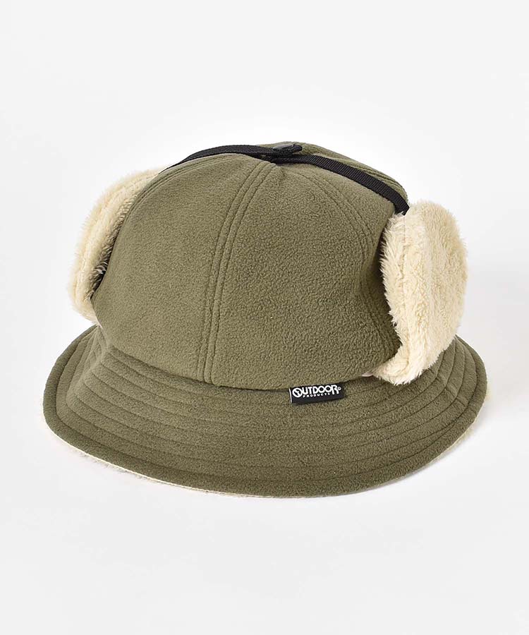 2WAY耳付きフリースメトロハット