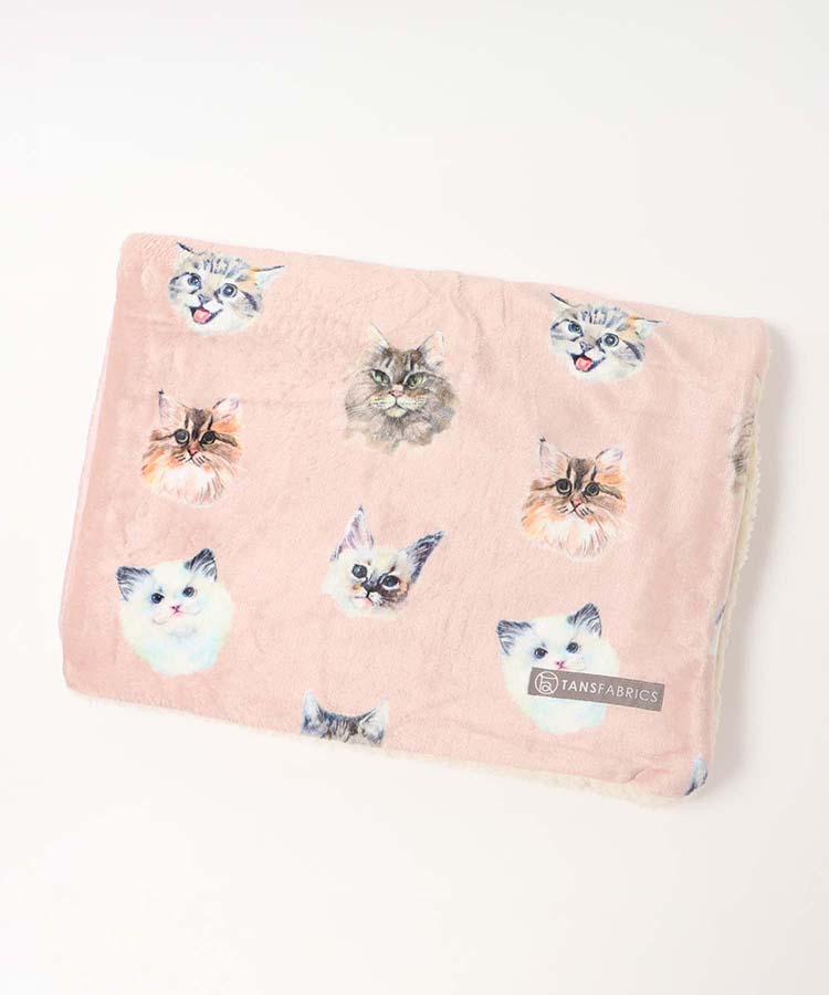 どうぶつフェイスブランケット