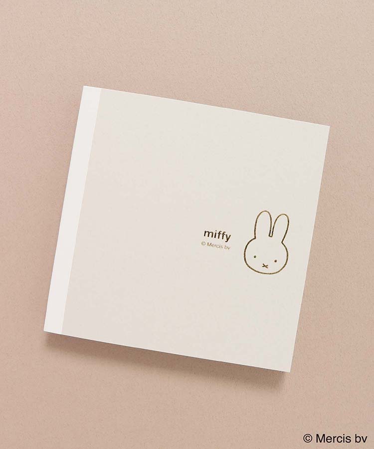 ミッフィーフェイススクエアメモ