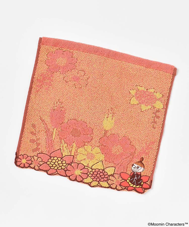 ムーミンクラシカルアップリケ刺繍ミニタオル