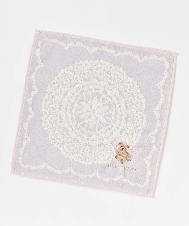 JILL STUARTフラワーテディタオルハンカチ