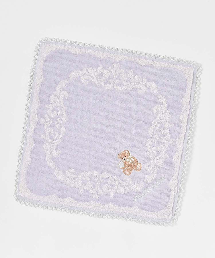 JILL STUARTハートテディタオルハンカチ