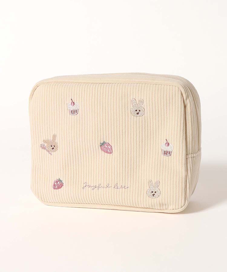 ジョイフルビットスクエアポーチ