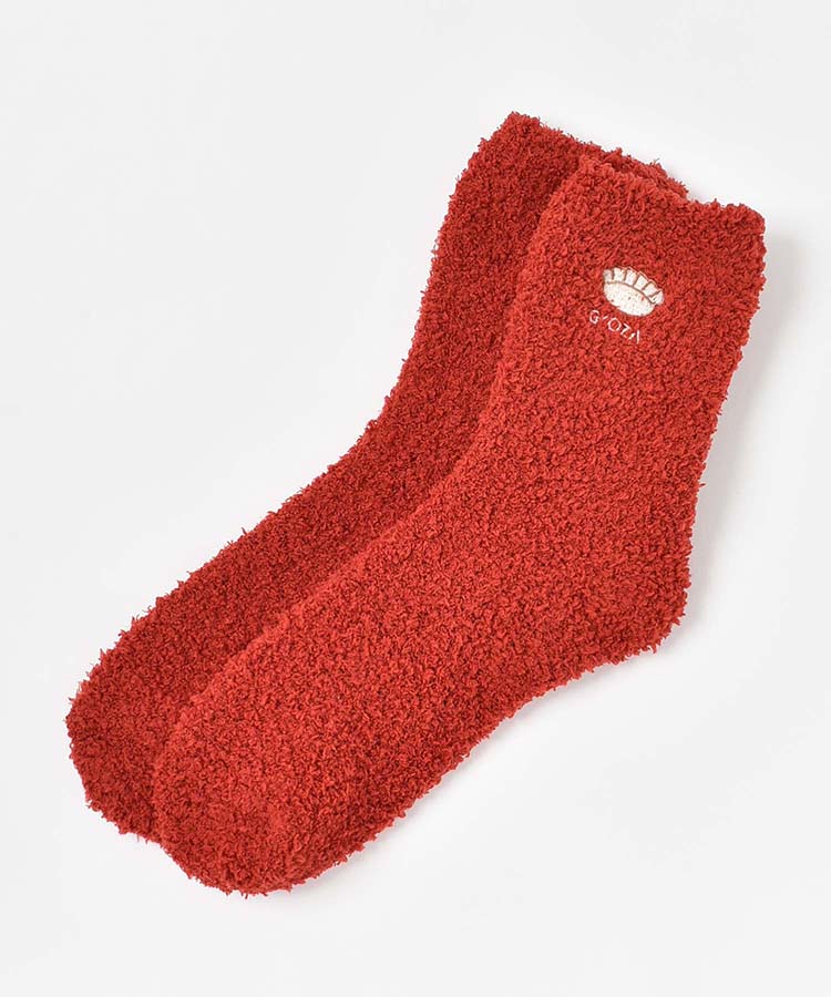 たべもの刺繍ルームソックス