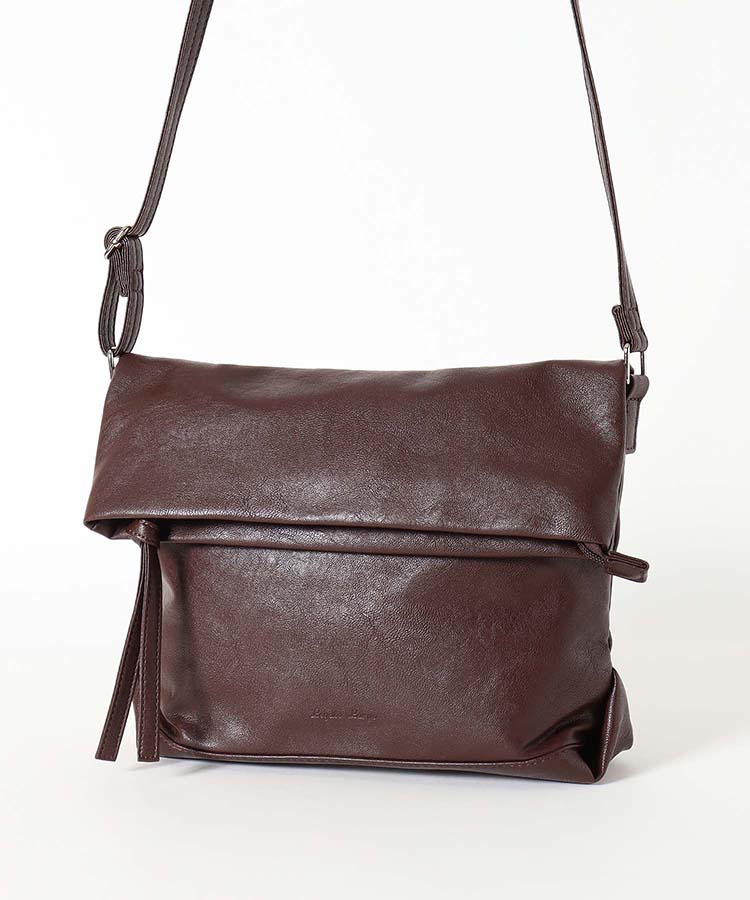 ユニプレーン口折れショルダーバッグ