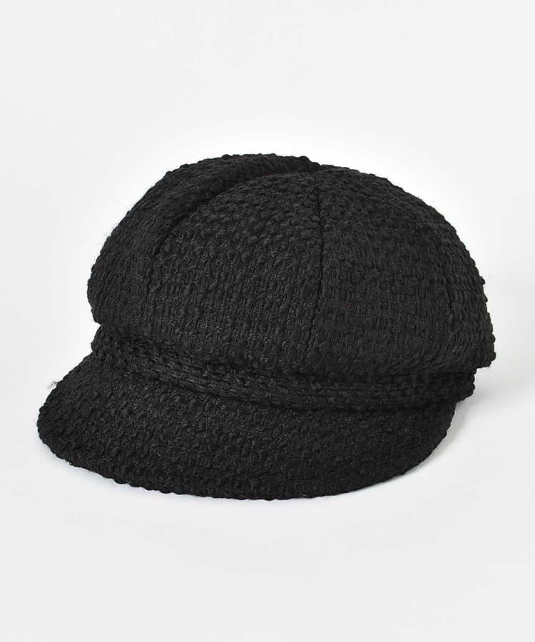 ツイードキャスケット