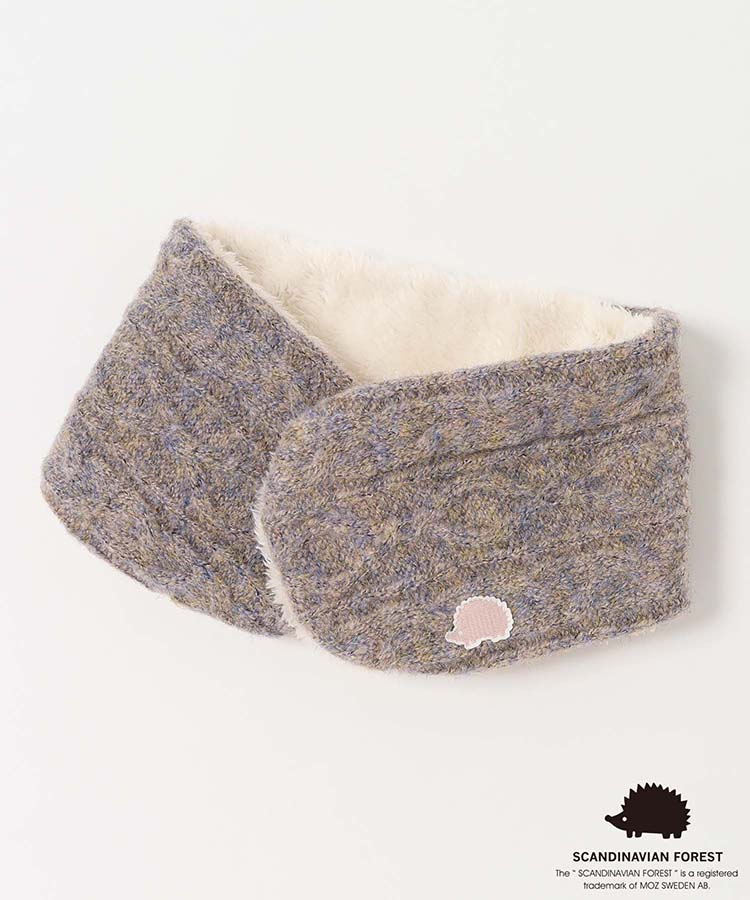 スカンジナビアンフォレスト 刺繍ネックウォーマー
