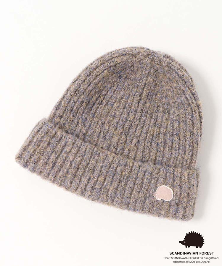 スカンジナビアンフォレスト 刺繍ニット帽