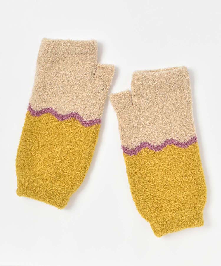 もこもこウェーブアームカバー