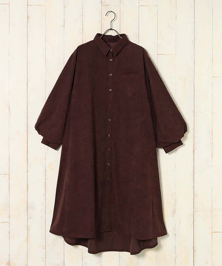 コーデュロイワンピース