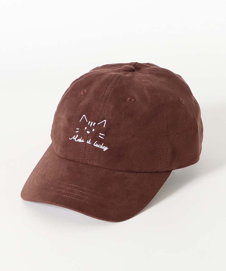 アニマル刺繍キャップ