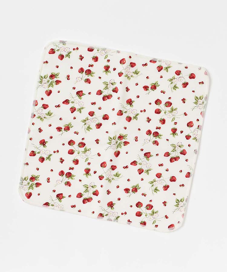 FUWAマイクロボアストロベリーハンカチ