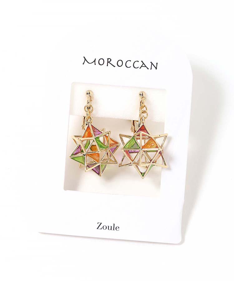 star plygonイヤリング