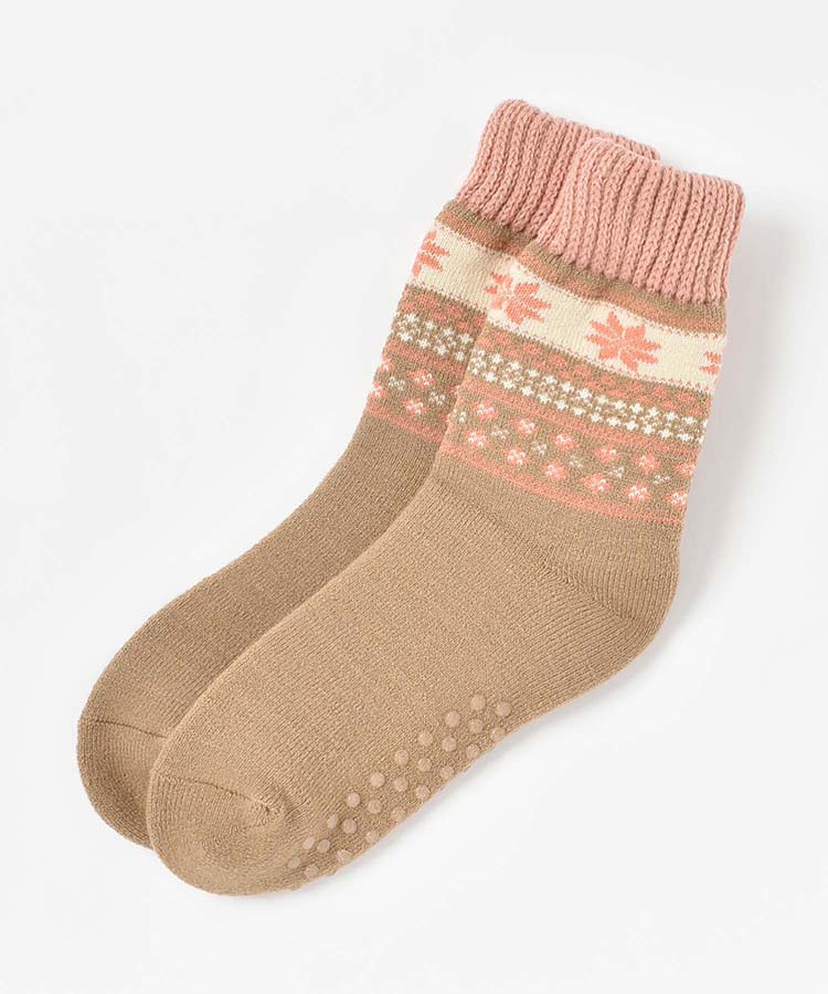 ジャムガーデン裏起毛ルームソックスM