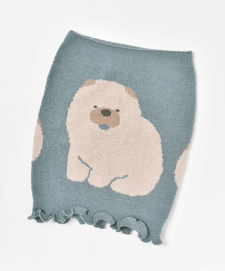 いぬ柄ソフトモールはらまき