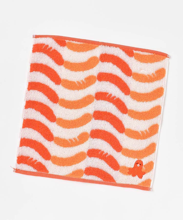 たべものジャガードハンカチ