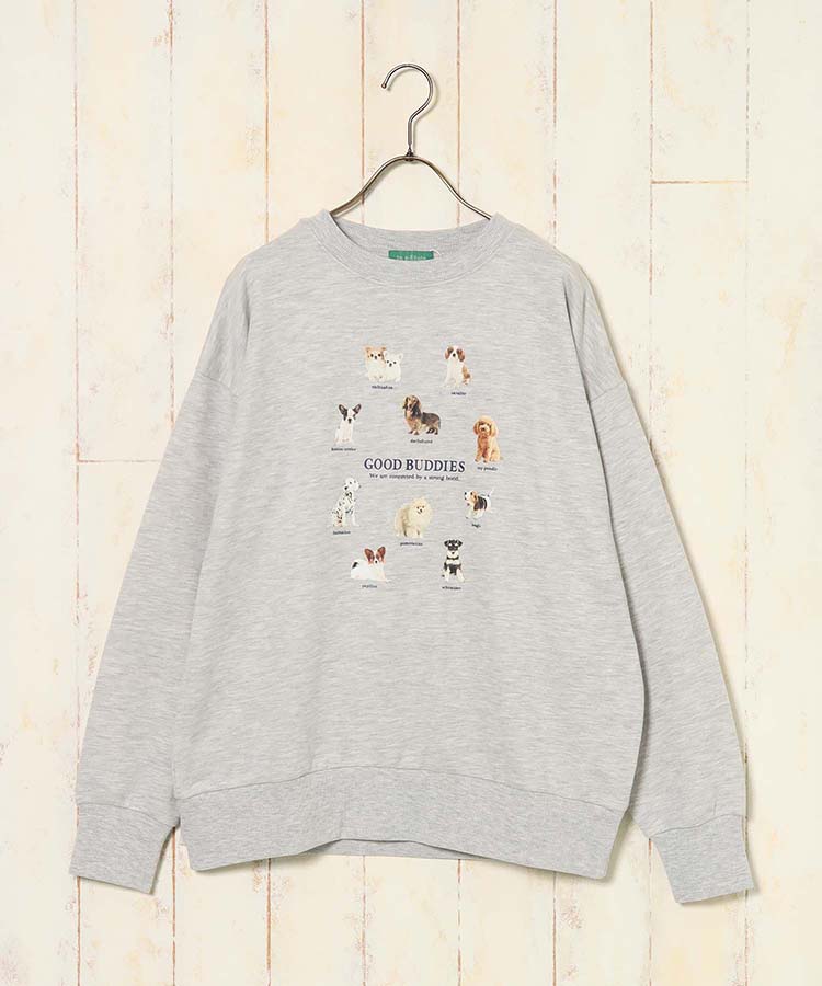 le petale GOOD BUDDIES DOGスウェット