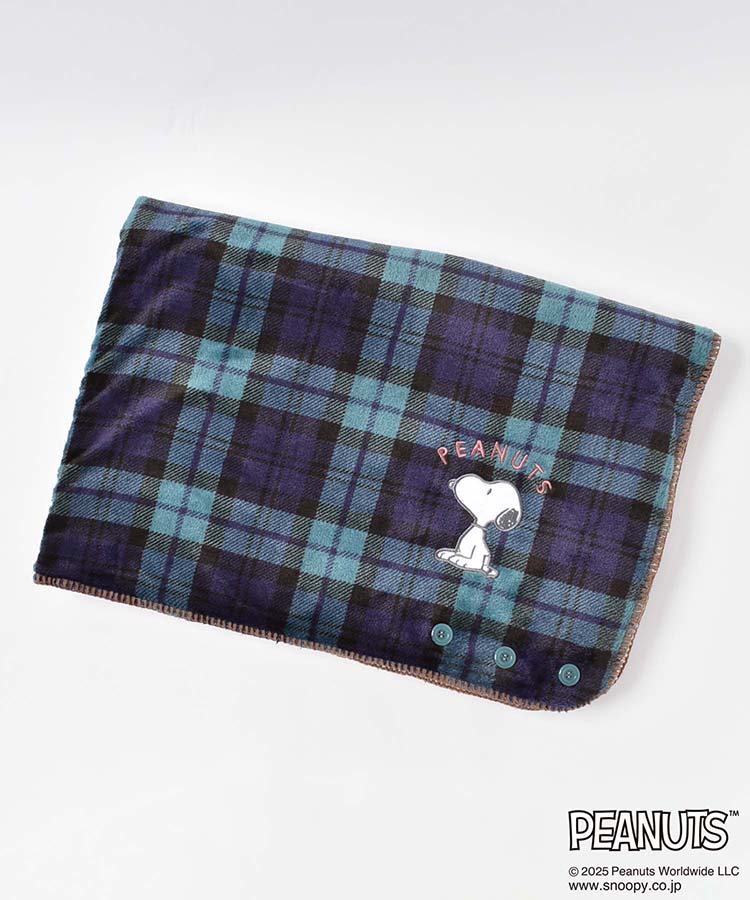 スヌーピーチェック4WAYケープボレロ