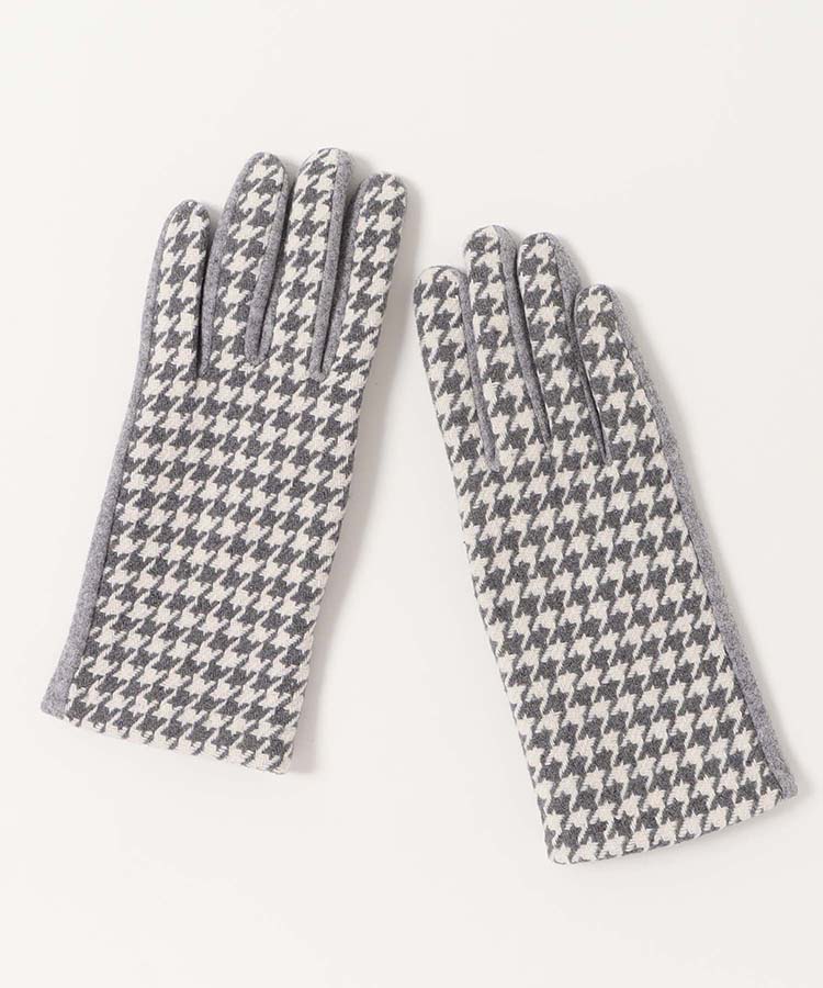 チェック切替ジャージグローブ