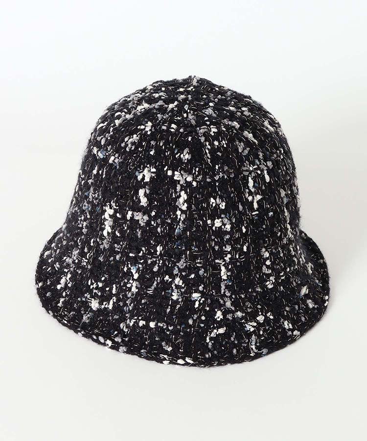 ラメツイードサーモハット