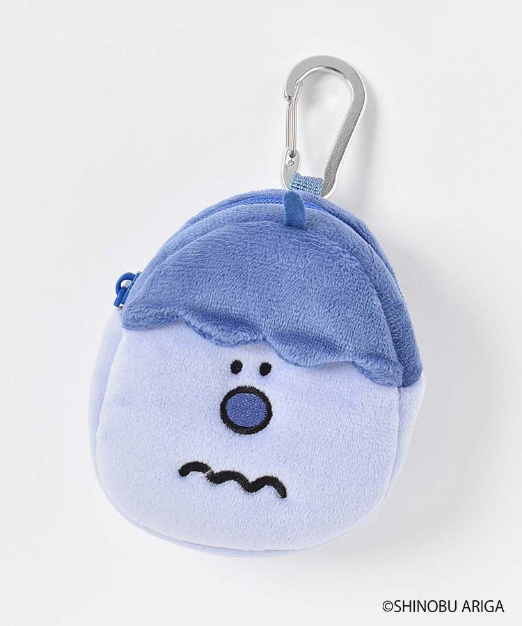 こんなこいるかなカラビナ付きぬいぐるみポーチ