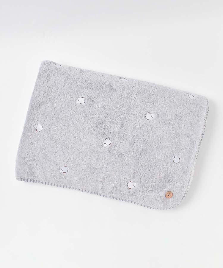 刺繍ブランケット