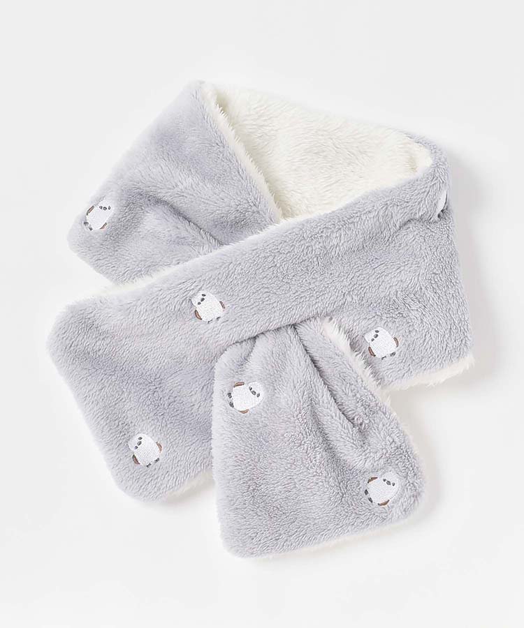 刺繍差し込みマフラー