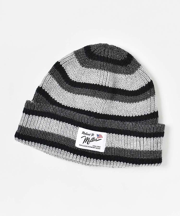 Robert P Millerボーダーニット帽