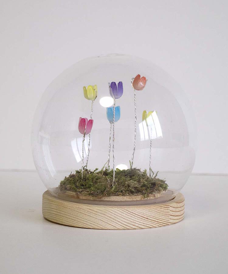 【WEB限定】LUMOチューリップガラスボールS