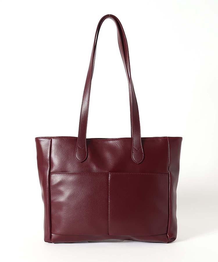 薄マチ2ポケットトート